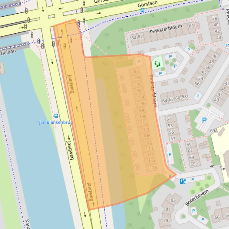 Kaart van postcodegebied 1441RM.