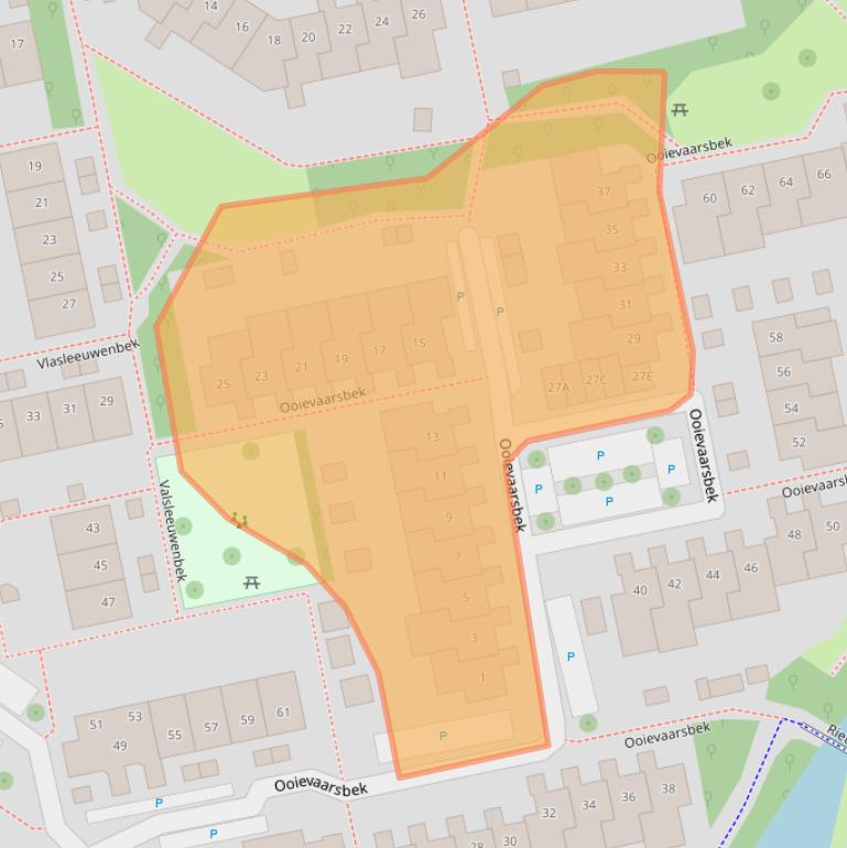 Kaart van postcodegebied 1441TA.