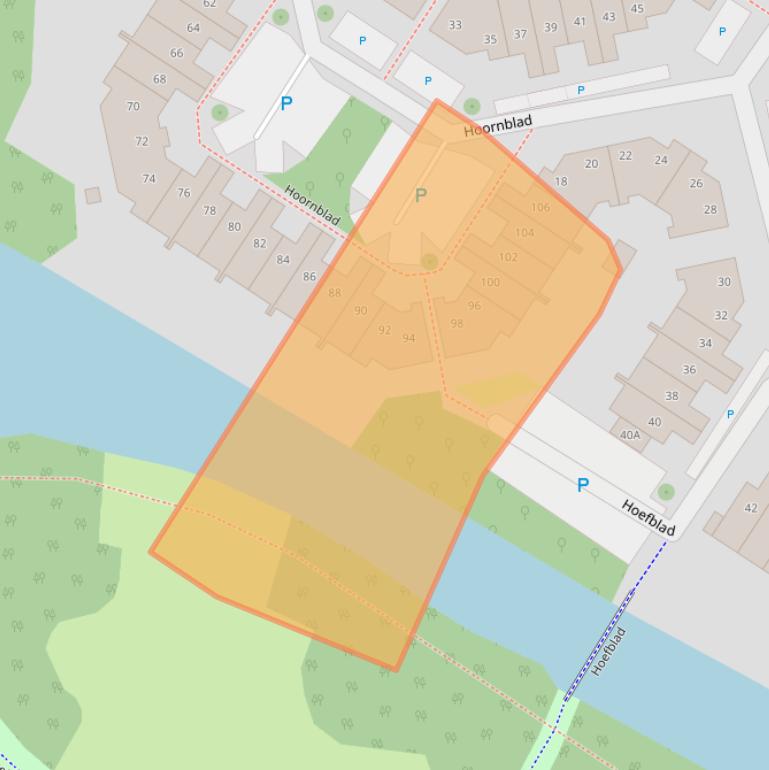 Kaart van postcodegebied 1441VW.