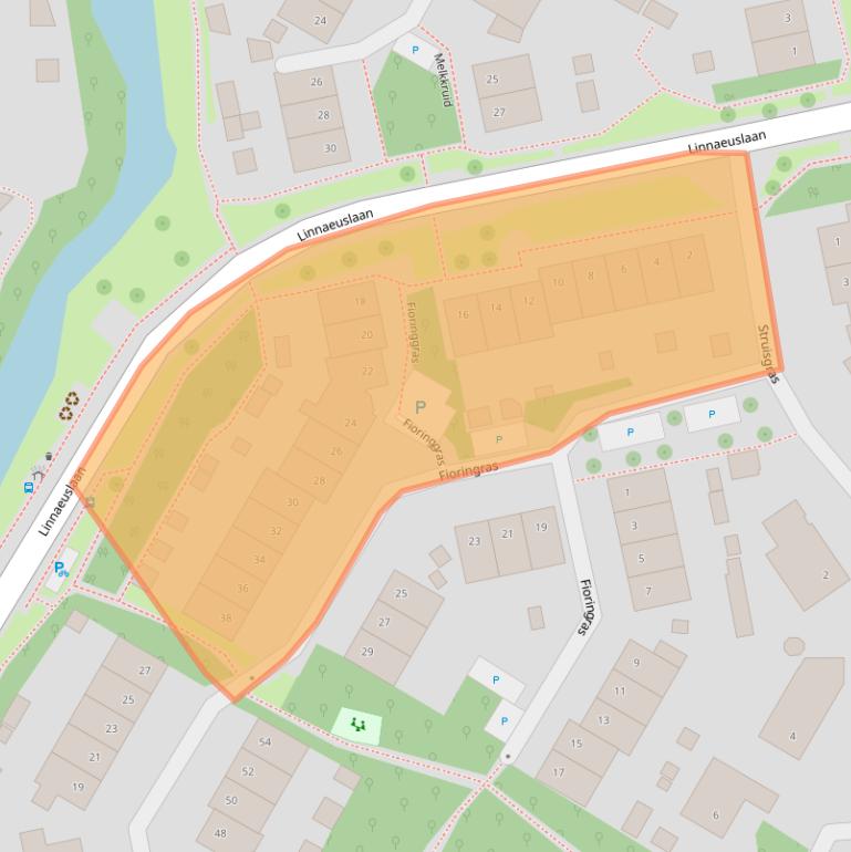 Kaart van postcodegebied 1441WK.