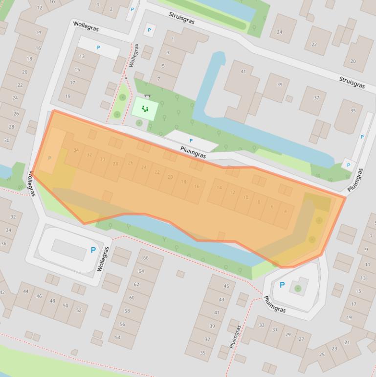 Kaart van postcodegebied 1441WR.