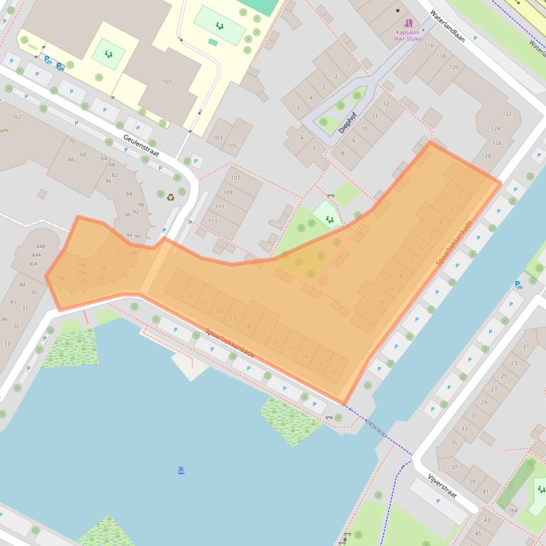 Kaart van postcodegebied 1441WT.