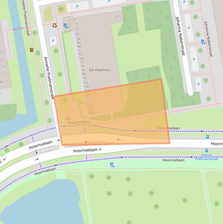 Kaart van postcodegebied 1442AM.