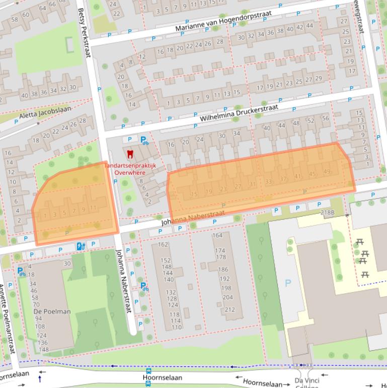 Kaart van postcodegebied 1442BA.