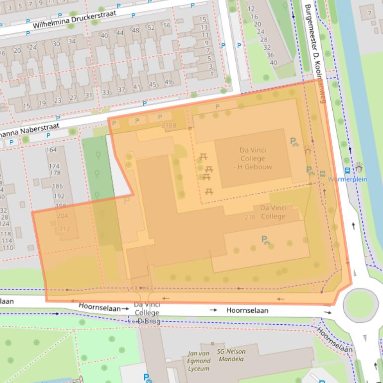 Kaart van postcodegebied 1442BG.