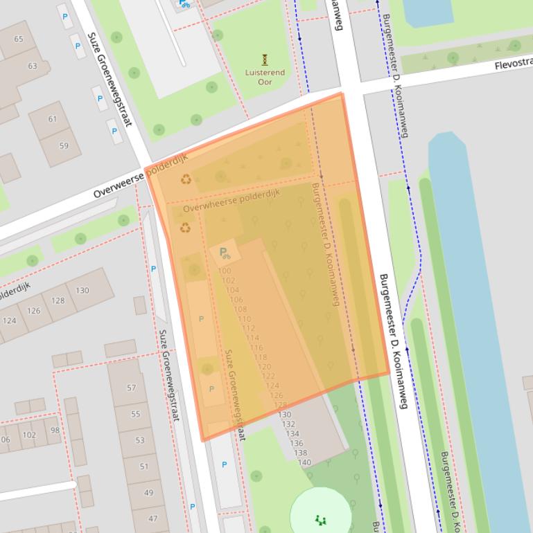 Kaart van postcodegebied 1442NL.