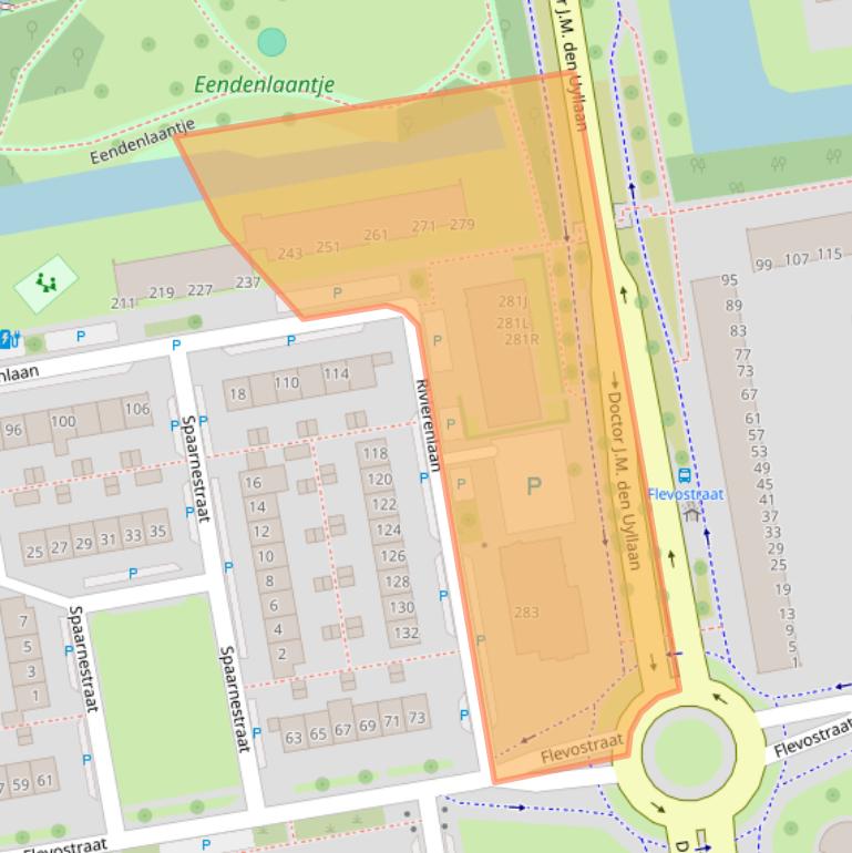 Kaart van postcodegebied 1442PJ.