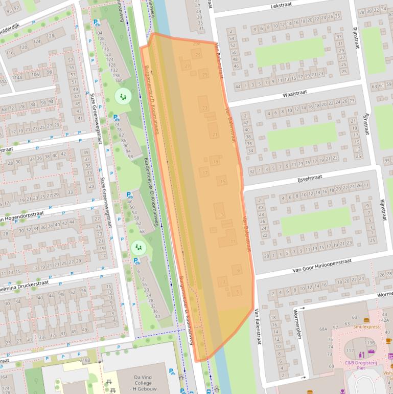 Kaart van postcodegebied 1442RA.