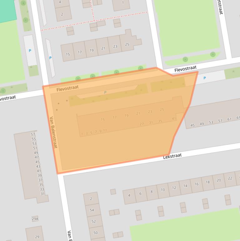 Kaart van postcodegebied 1442RK.