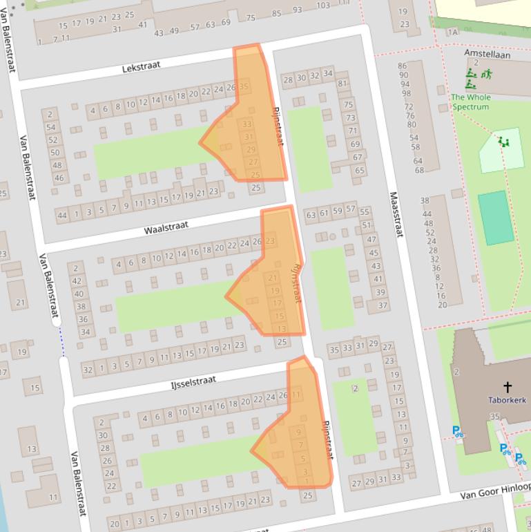 Kaart van postcodegebied 1442RP.