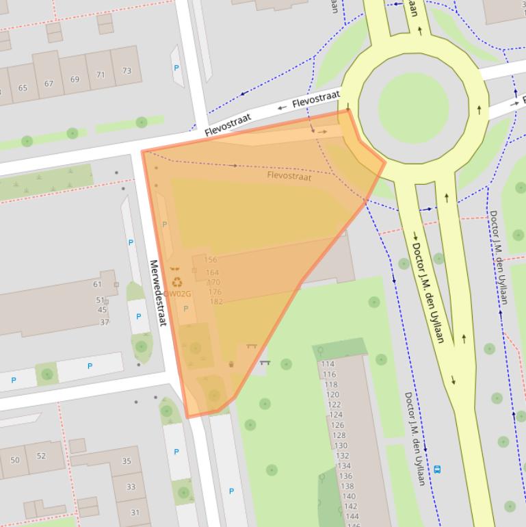 Kaart van postcodegebied 1442ST.