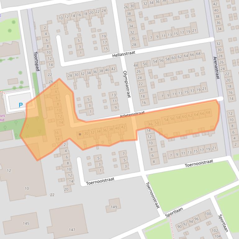 Kaart van postcodegebied 1442VM.