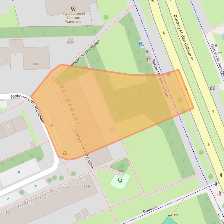 Kaart van postcodegebied 1442XH.