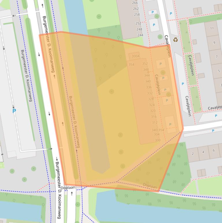 Kaart van postcodegebied 1442XW.