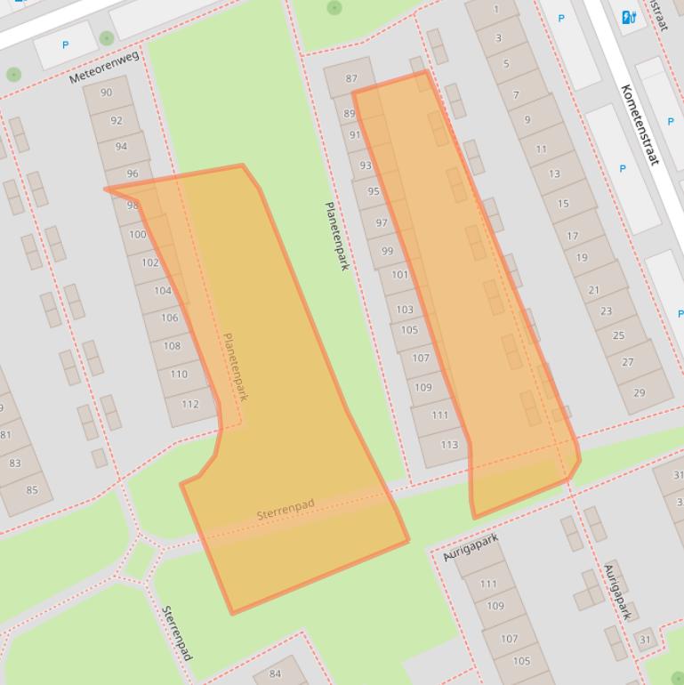 Kaart van postcodegebied 1443AV.