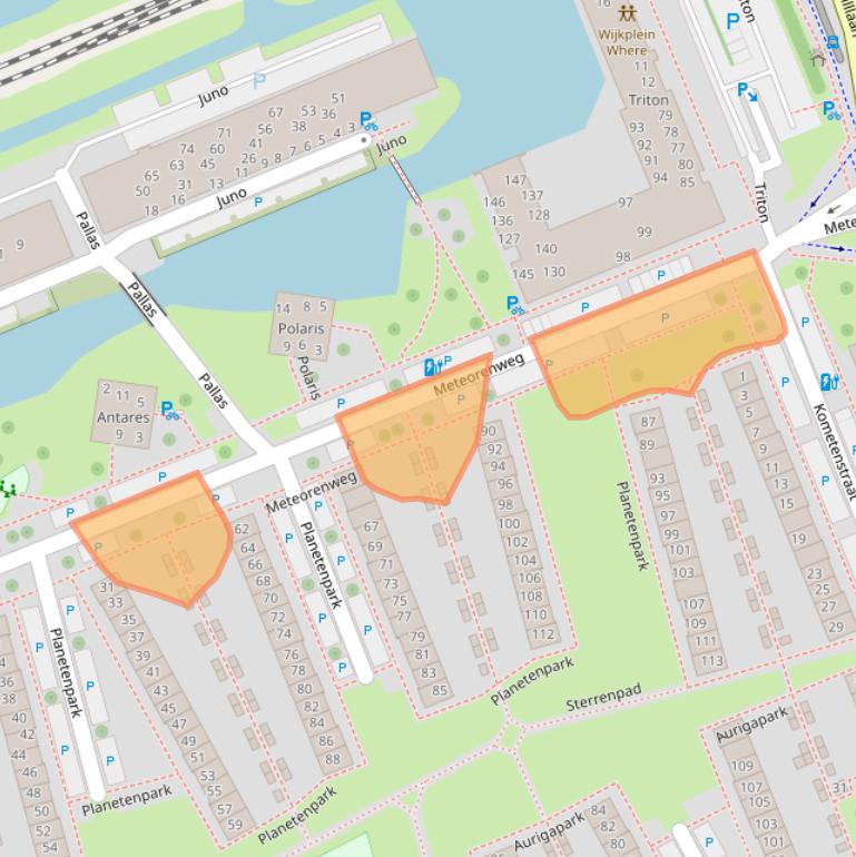 Kaart van postcodegebied 1443BB.