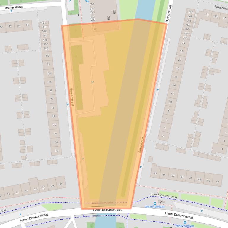 Kaart van postcodegebied 1443EM.