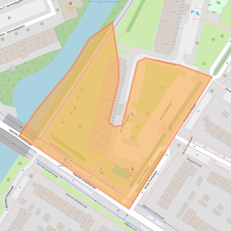 Kaart van postcodegebied 1443HA.