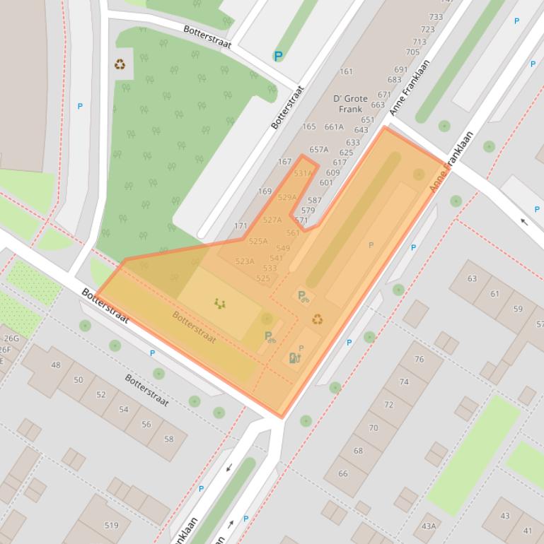 Kaart van postcodegebied 1443HR.