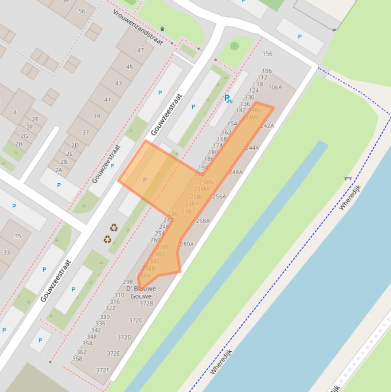 Kaart van postcodegebied 1443KG.