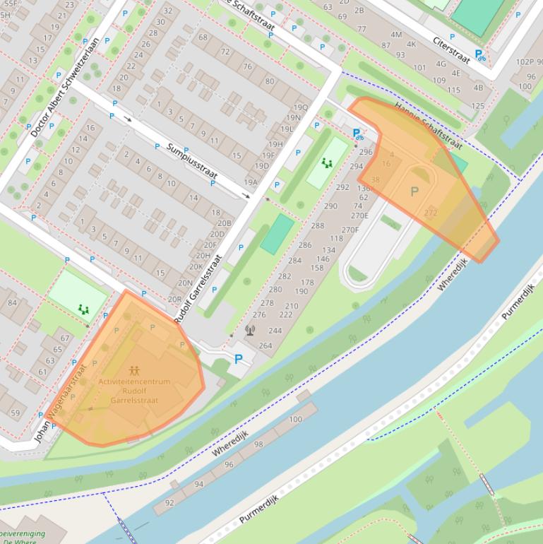 Kaart van postcodegebied 1443LH.
