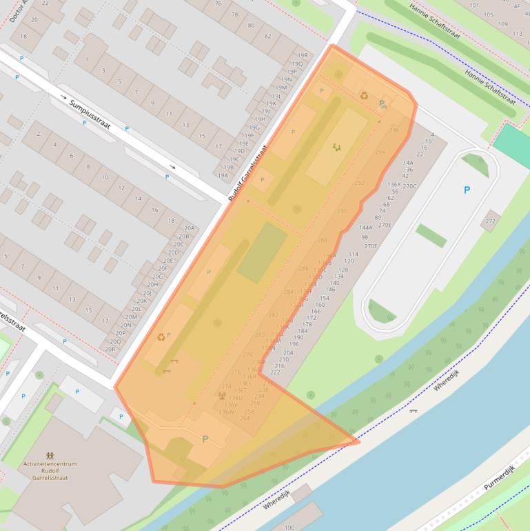 Kaart van postcodegebied 1443LN.