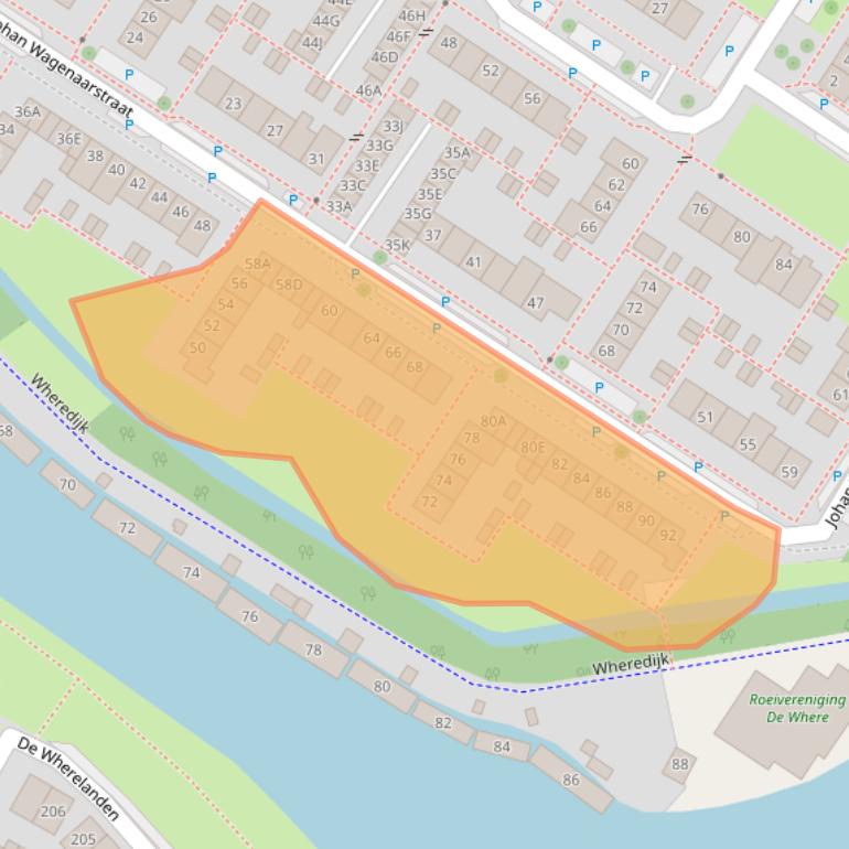 Kaart van postcodegebied 1443LT.