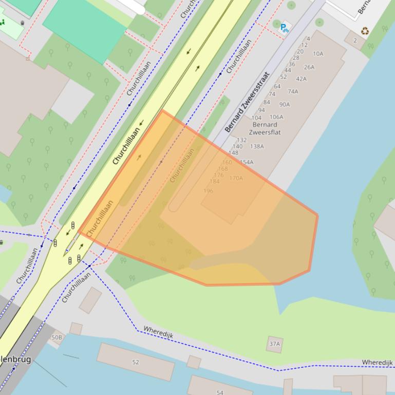 Kaart van postcodegebied 1443TK.