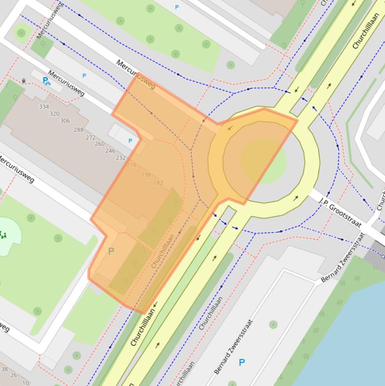 Kaart van postcodegebied 1443VG.