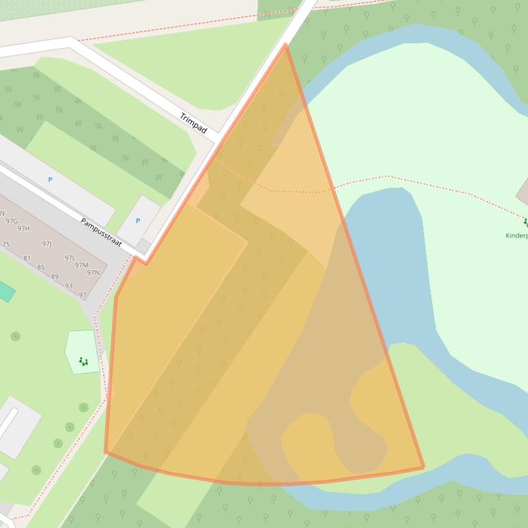 Kaart van postcodegebied 1443WE.