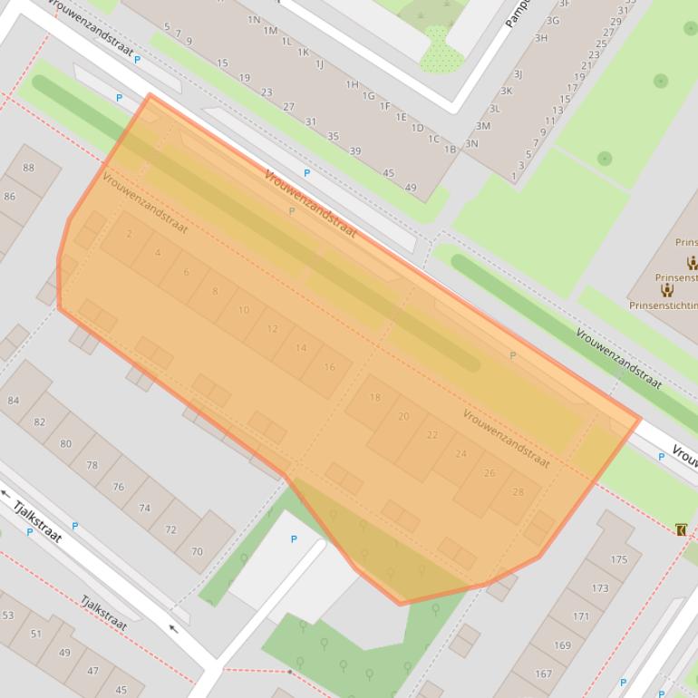 Kaart van postcodegebied 1443WK.