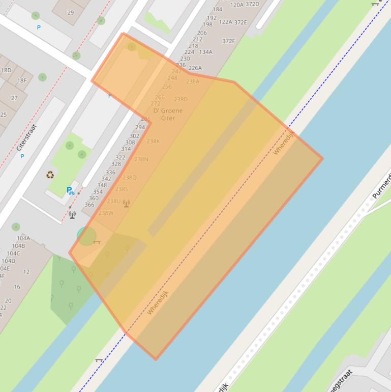 Kaart van postcodegebied 1443XM.