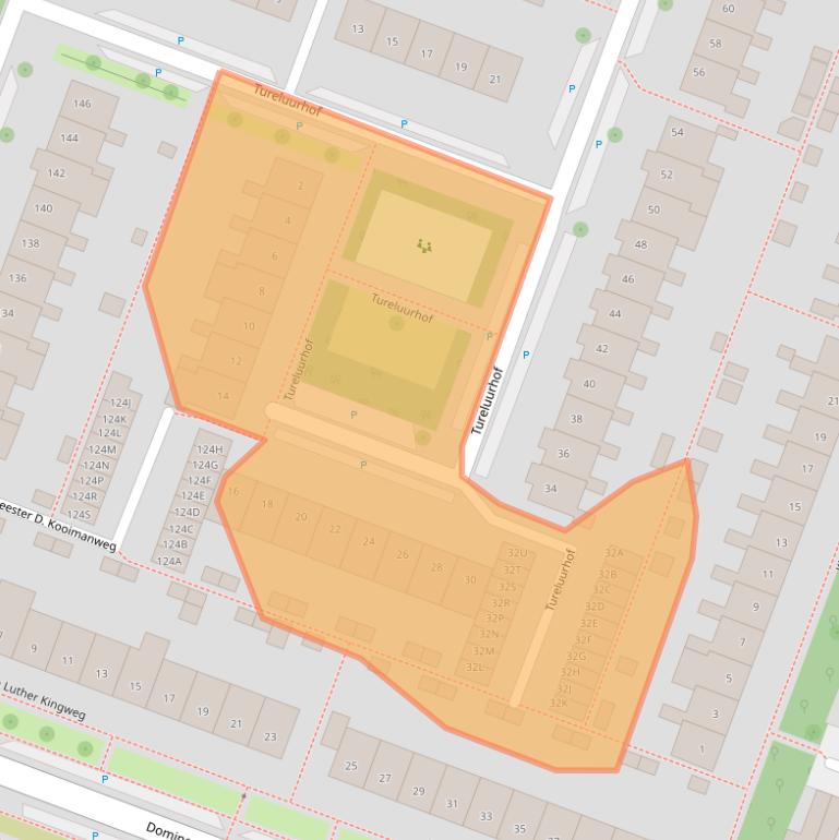 Kaart van postcodegebied 1444AK.