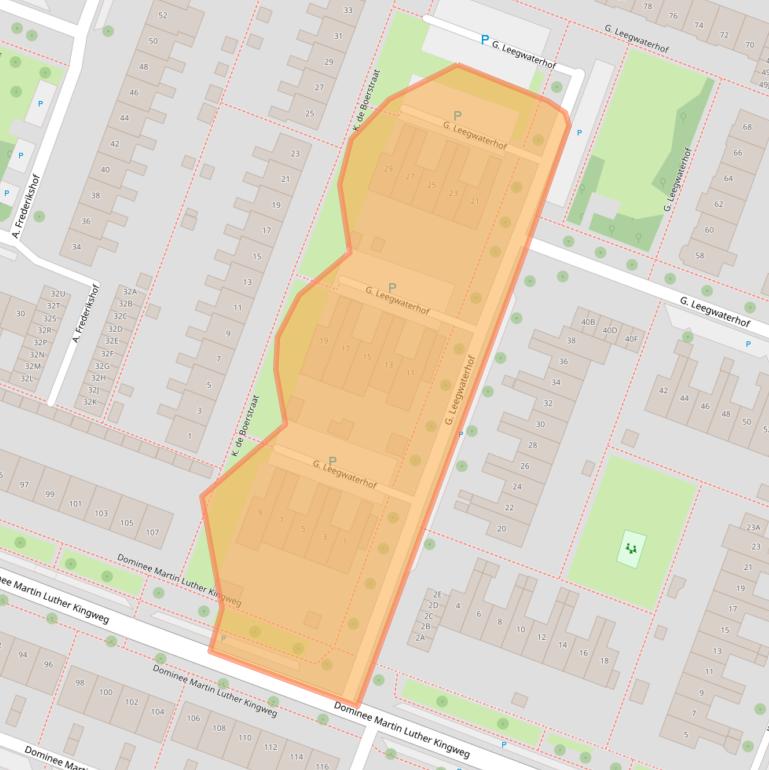 Kaart van postcodegebied 1444EV.