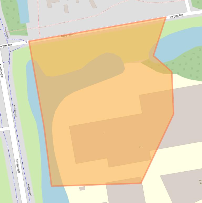 Kaart van postcodegebied 1444GP.