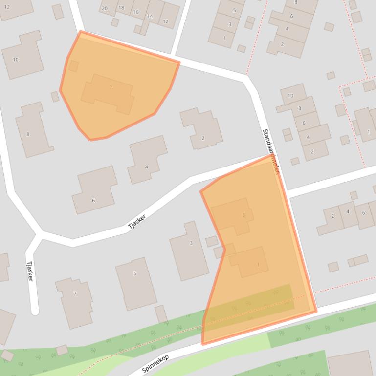 Kaart van postcodegebied 1444GS.