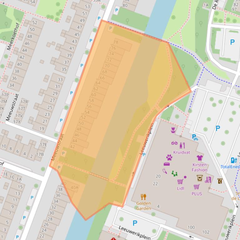 Kaart van postcodegebied 1444VG.