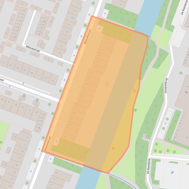 Kaart van postcodegebied 1444VH.