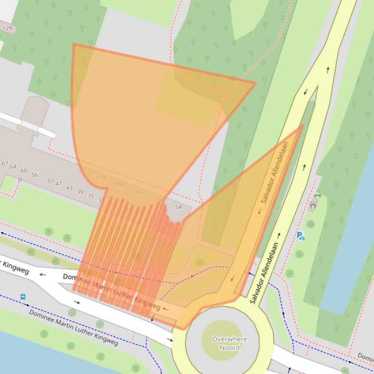 Kaart van postcodegebied 1444WB.