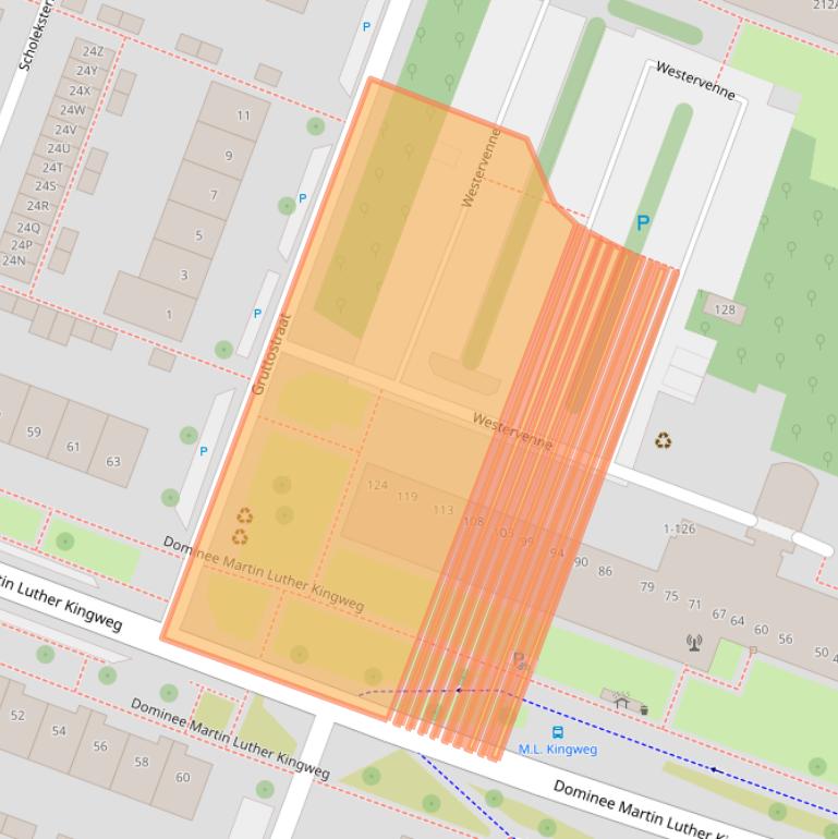Kaart van postcodegebied 1444WE.