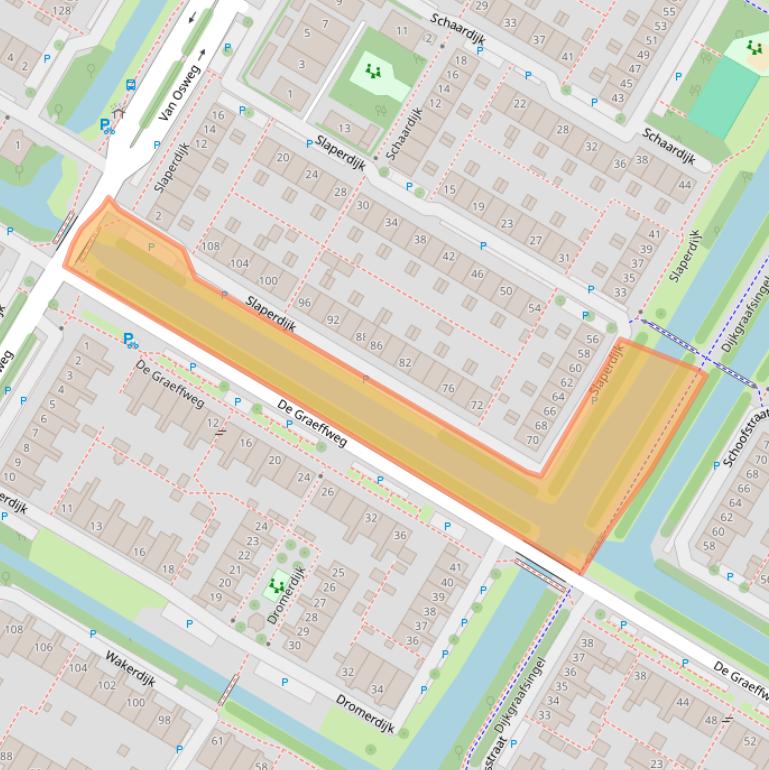 Kaart van postcodegebied 1446CG.