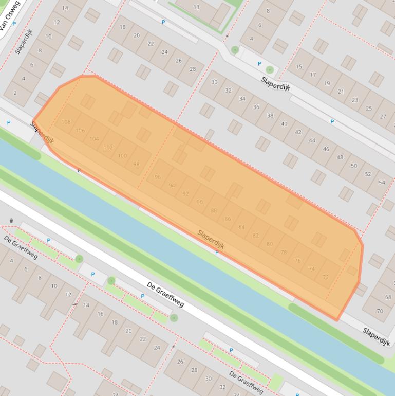 Kaart van postcodegebied 1446EG.