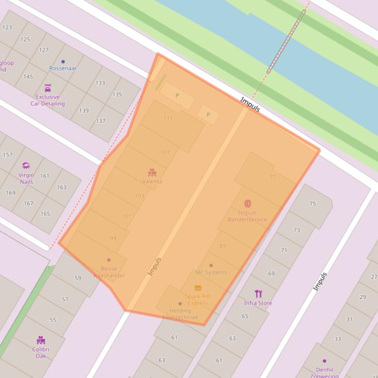 Kaart van postcodegebied 1446WL.