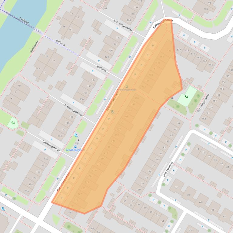 Kaart van postcodegebied 1447AP.