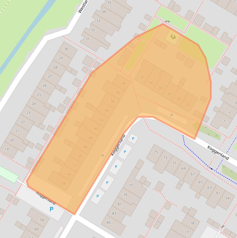 Kaart van postcodegebied 1447CK.