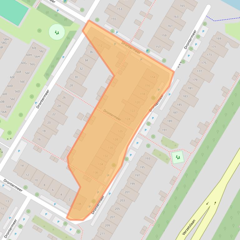 Kaart van postcodegebied 1447JX.