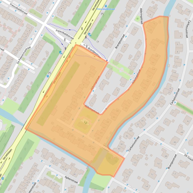 Kaart van postcodegebied 1447PB.