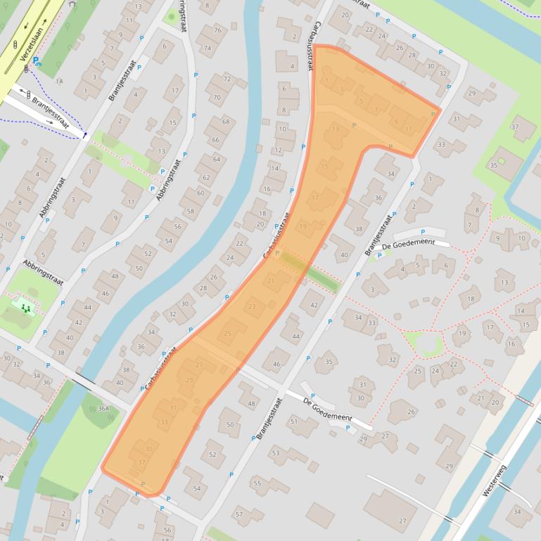 Kaart van postcodegebied 1447PG.