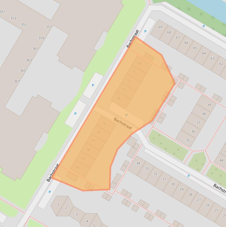 Kaart van postcodegebied 1447RA.