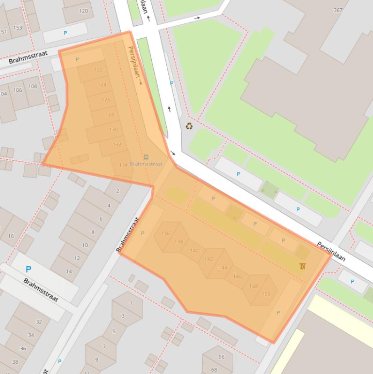 Kaart van postcodegebied 1447RE.